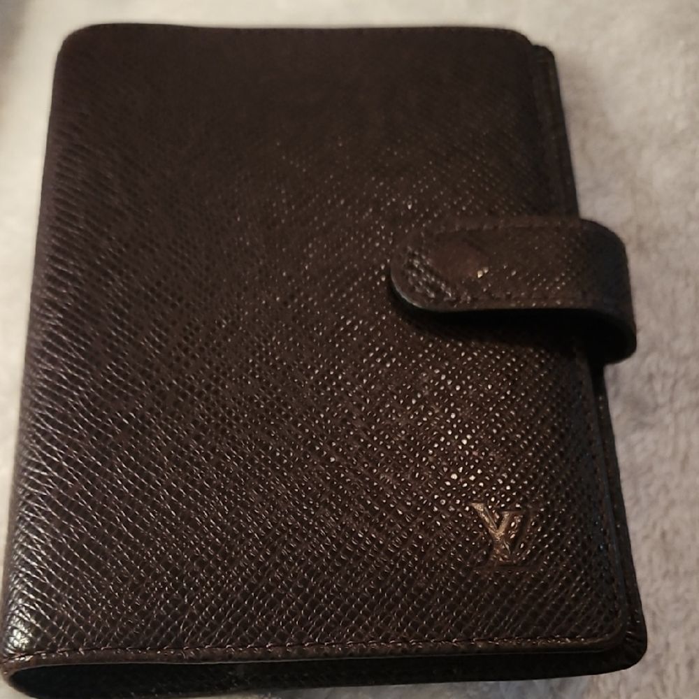 Louis Vuitton Dark Brown PM Agenda